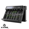 XTAR MC6C Punjač 18650 3.6V 3.7V Li-ion Litijum Baterija 21700 sa Šest Ležišta