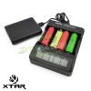 XTAR VP4C Punjač Litijum Jon 18650 21700 26650 Li-ion 3.6V 3.7V Punjivih Baterija