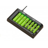 XTAR LC8 Punjač Li-Ion AA AAA 1.5V Baterija LED Indikator