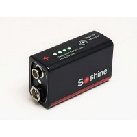 Punjiva 9V Baterija Li-Ion USB Type C 500mAh SOSHINE 6F22